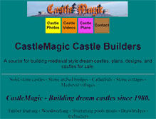 Tablet Screenshot of castlemagic.com